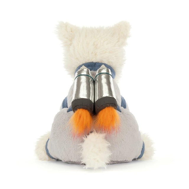 Jellycat Munro Scottie Dog Space Outfit Back Facing