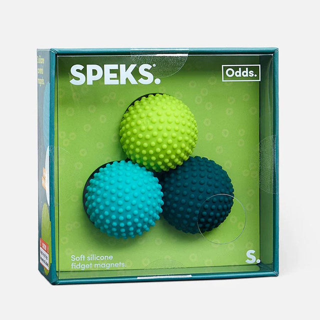 Green Odds Soft Silicone Fidget Magnets in Box