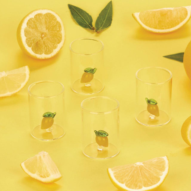 Lemon Shot Glasses Set