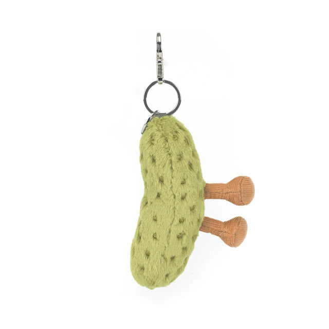 Jellycat Amuseables Pickle Bag Charm Back Facing