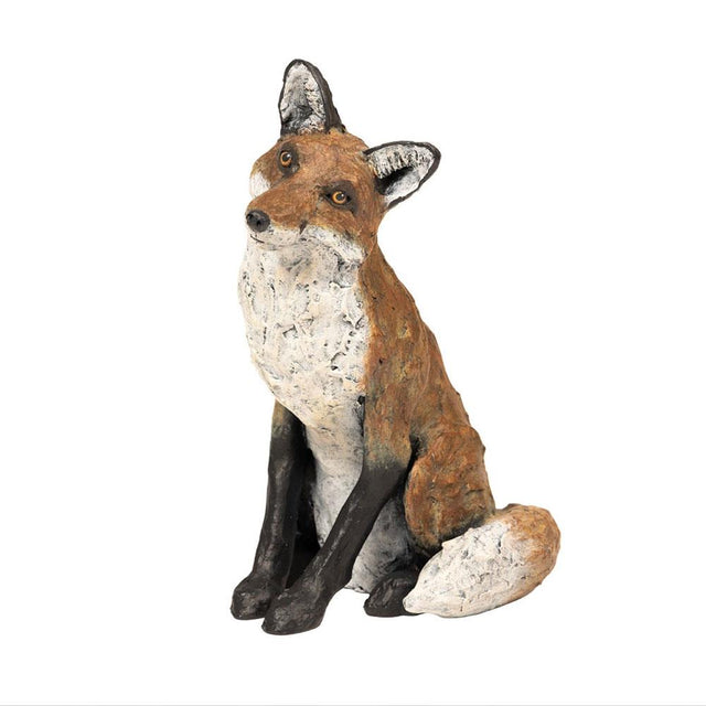 Autumn Fox Figurine Front View