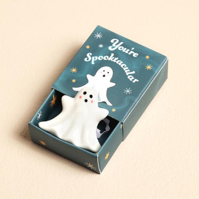 Ghost Matchbox Ceramic Token