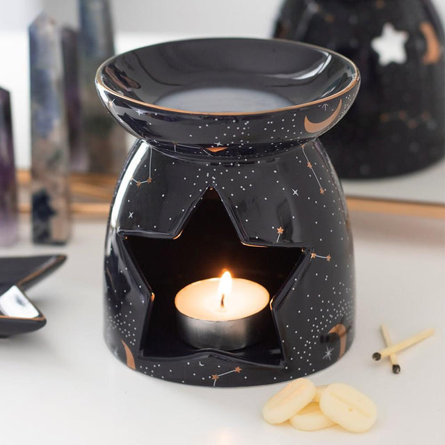 Purple Consellation Oil and Wax Burner