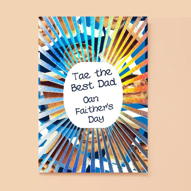 Faither's Day Best Dad Card