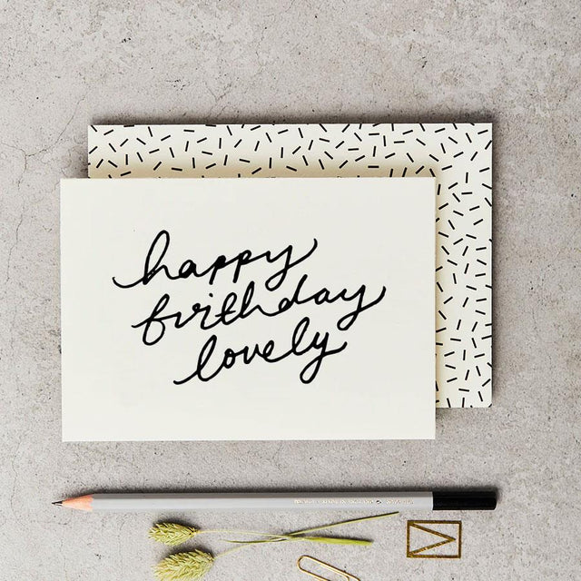 Happy Birthday Lovely Card