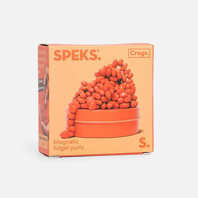 Coral Mini Matte Crags Magnetic Fidget Putty Box