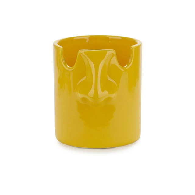 Mustard Pen and Glasses Holder Front Facing