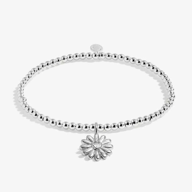 A Little If Mums Were Flowers Charm Bracelet Close Up