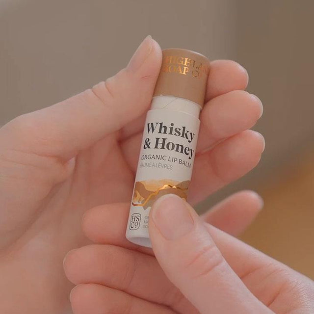 Whisky & Honey Organic Lip Balm