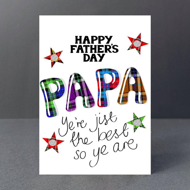 Father's Day Papa Card