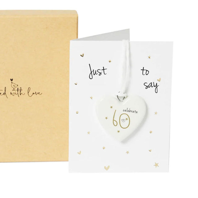 60th Ceramic Decoration in Gift Box