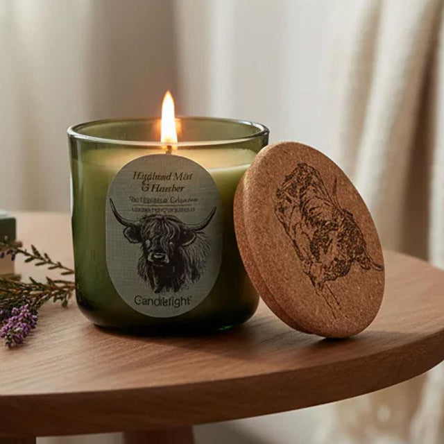 Highland Mist Glass Candle