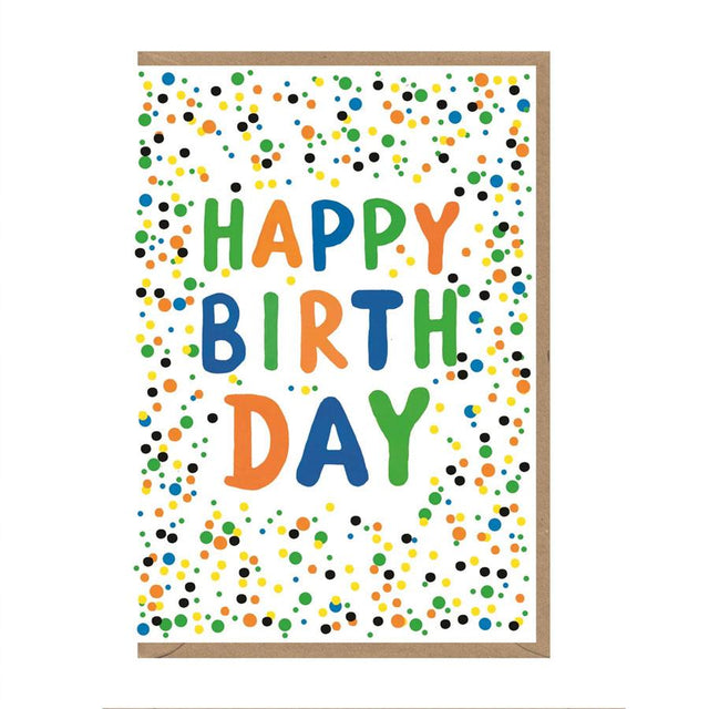 Happy Birthday Dots Card