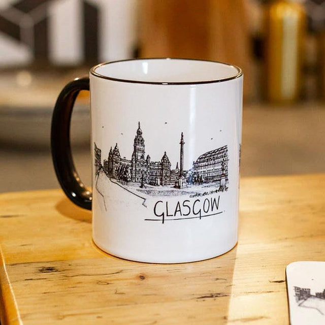 Illustrated Glasgow Mug