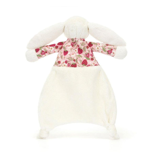 Blossom Cream Bunny Berry Comforter Back Facing