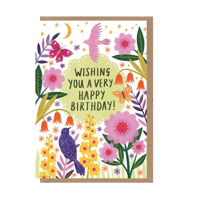 Garden Birthday Card