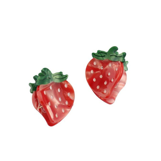 Strawberry Hair Claw Clips