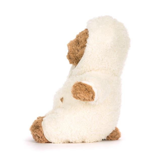 Jellycat Bartholomew Bear All-in-one Outfit Side Facing