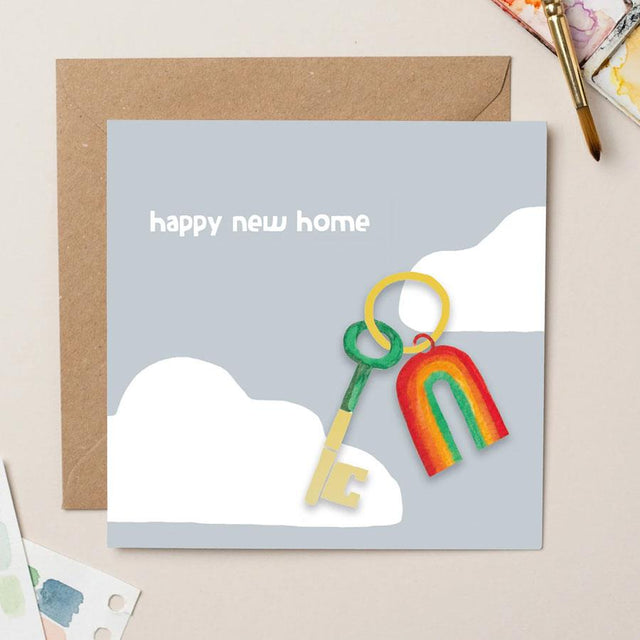 New Home Keys Card