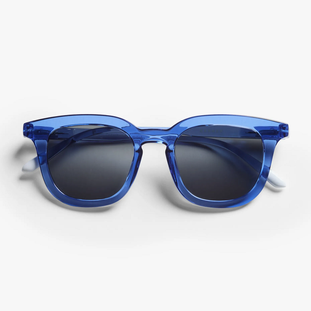 BARNER Osterbro Glossy Aqua Blue Sunglasses Front View