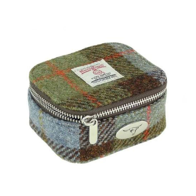 Harris Tweed Shuna Jewellery Box in MacLeod Tartan