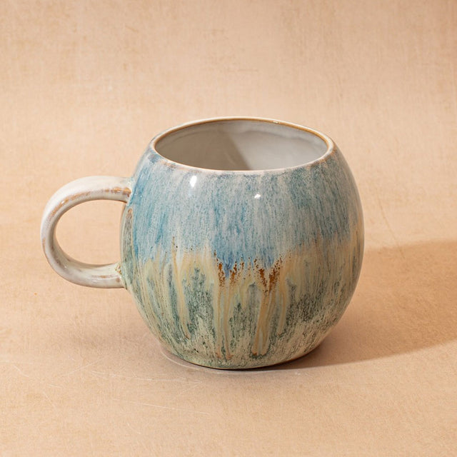 Coralie Teal and Green Mug