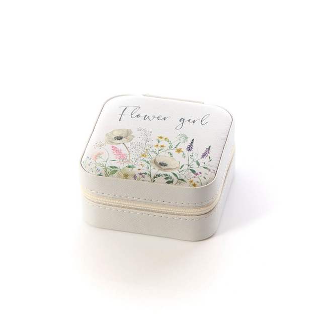 Flower Girl Jewellery Box Blank background