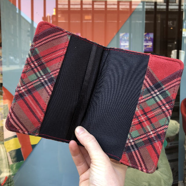 Royal Stewart Passport Cover Open