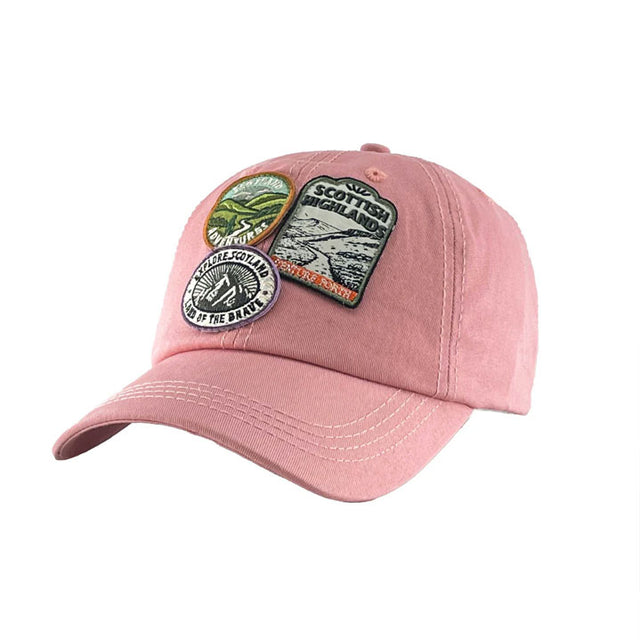 Big Country Scotland Patch Pink Cap
