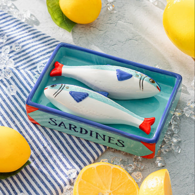 Sardine Salt & Pepper Shakers