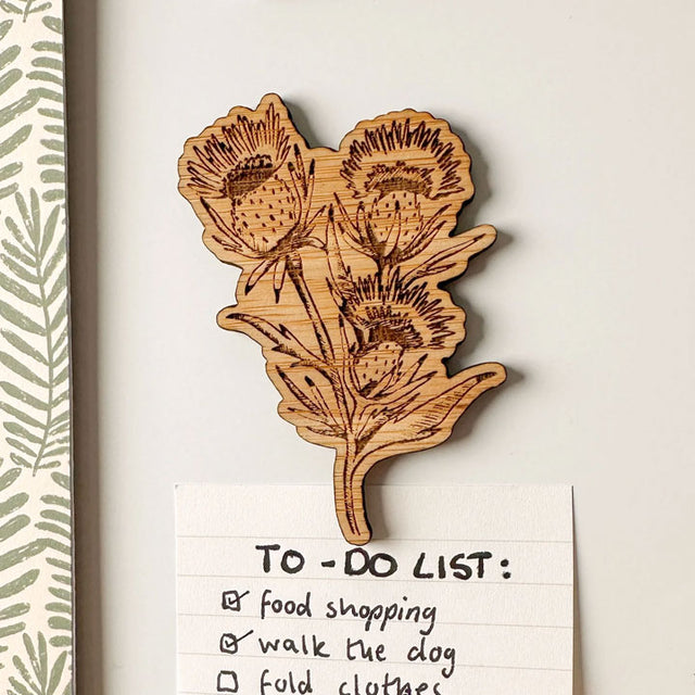 Thistle Wood Magnet