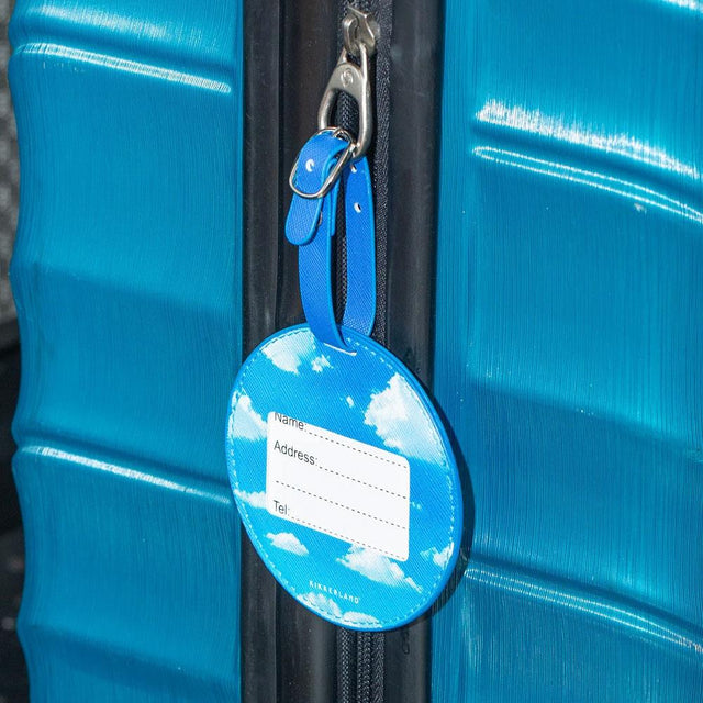 Cloud Luggage Tag in Situ