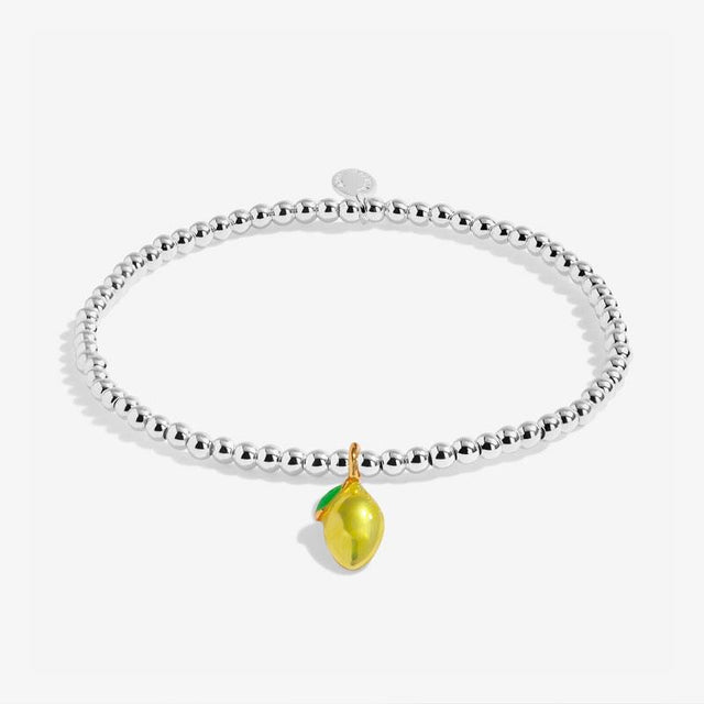 A Little The Zest Is Yet To Come Charm Bracelet Close Up