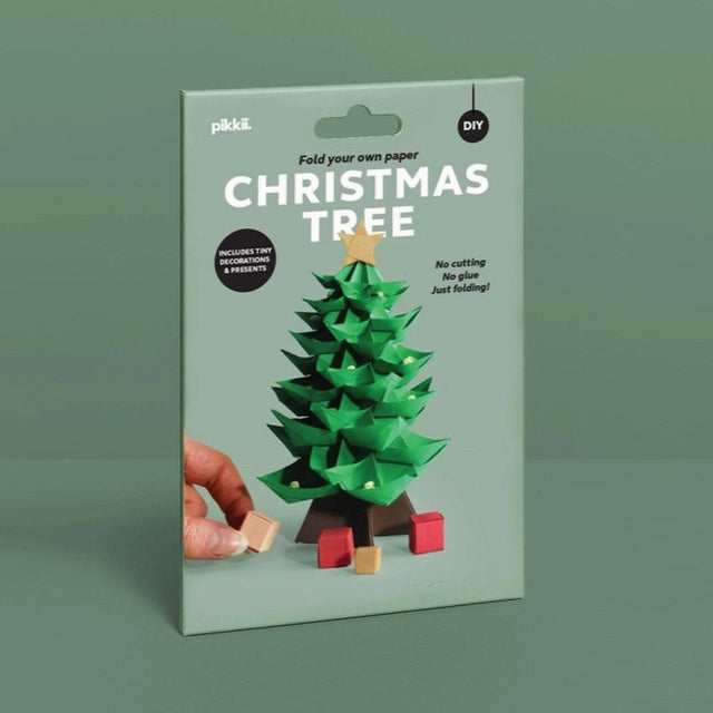Paper Origami Christmas Tree Set