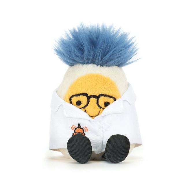 Jellycat Amuseables Boiled Egg Scientist Outfit Front Facing