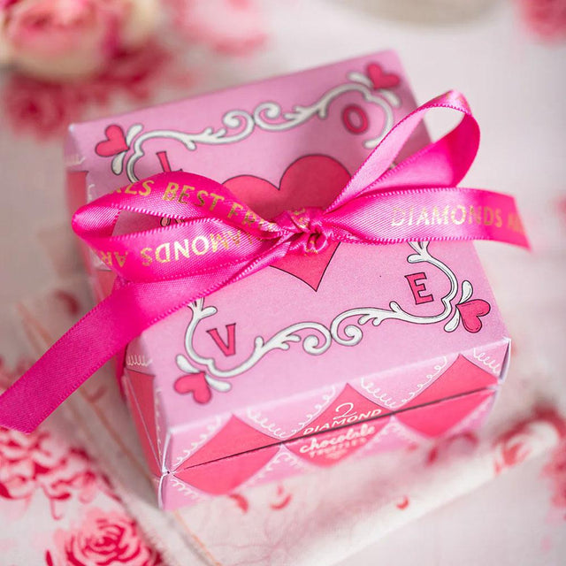Girl's Best Friend Milk & White Chocolate Diamonds