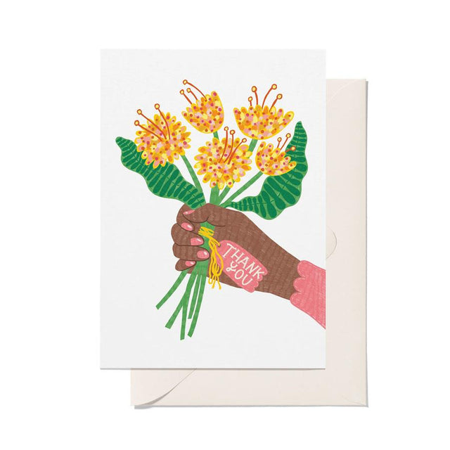 Thank You Bouquet Card