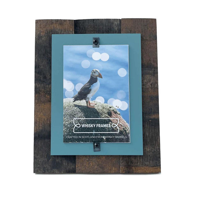 Light Blue Kiln Uisge Whisky Barrel Frame