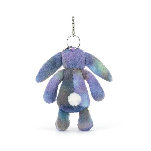 Jellycat Zodihop Luxe Bunny Bag Charm Back Facing