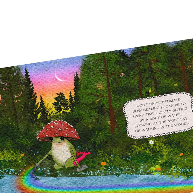 The Little Frogs Guide To Life Book Close Up