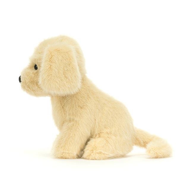 Golden Puppy Soft Toy Side Facing