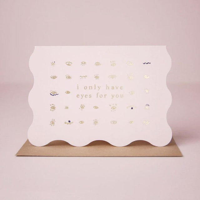 Eyes for You Love Greeting Card