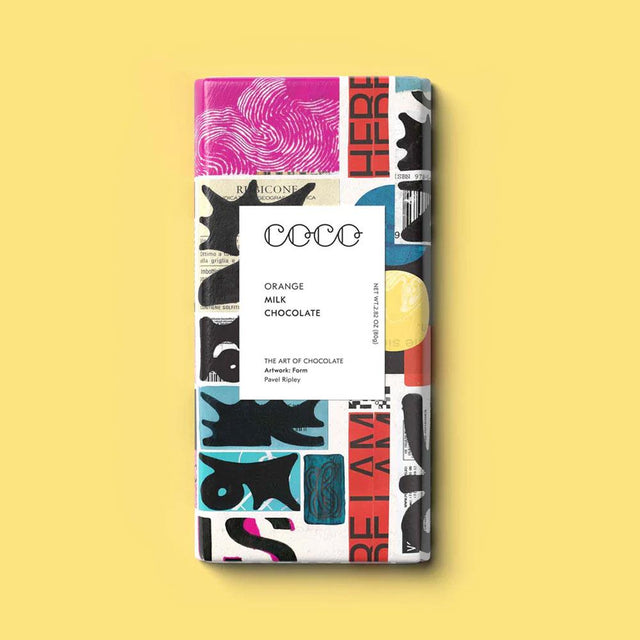 Orange Milk Chocolate Bar