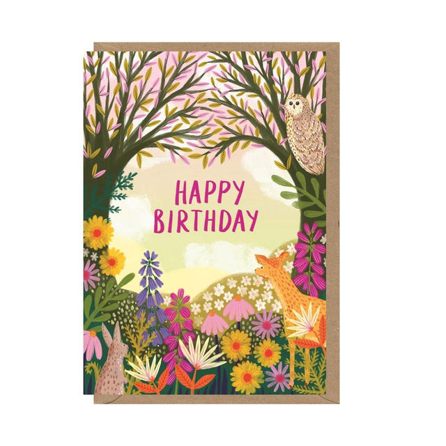 Birthday Forest Card