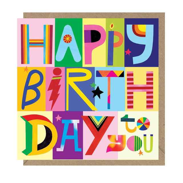 Typo Happy Birthday To You Card