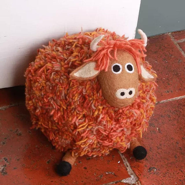 Duncan Highland Cow Doorstop