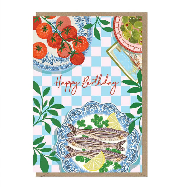 Birthday Sardines Card