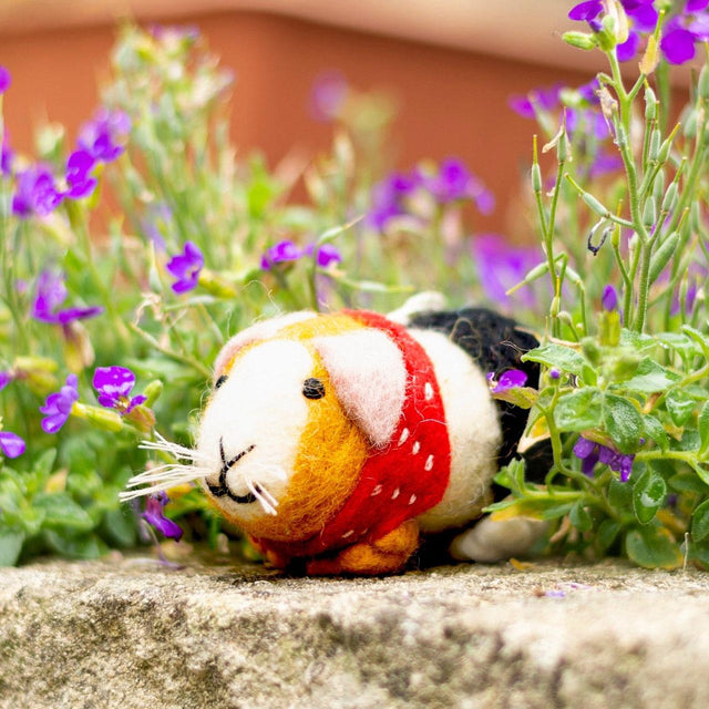 Gertrude the Guinea Pig Felt Decoration