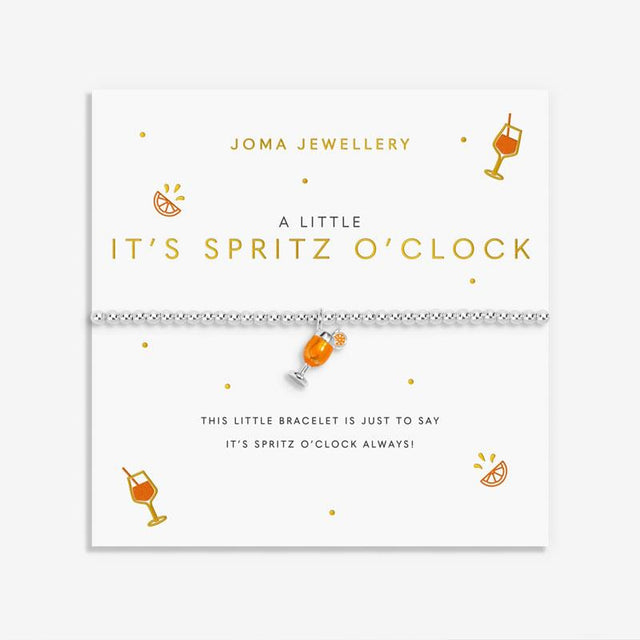 A Little It's Spritz O'Clock Charm Bracelet