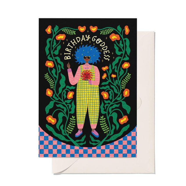 Birthday Goddess Card